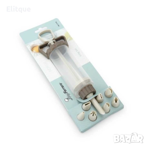 Шприц за декорация с накрайници, снимка 3 - Други - 52853499