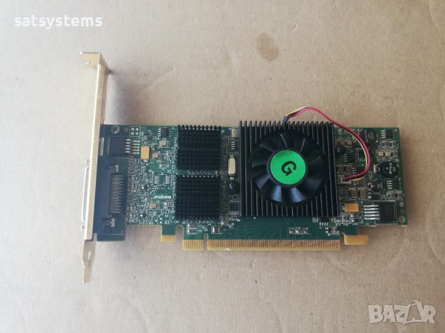 Видео карта Matrox MGI QID-E128LPAF F7208-01 REV:B Quad Display 128MB PCI-E
