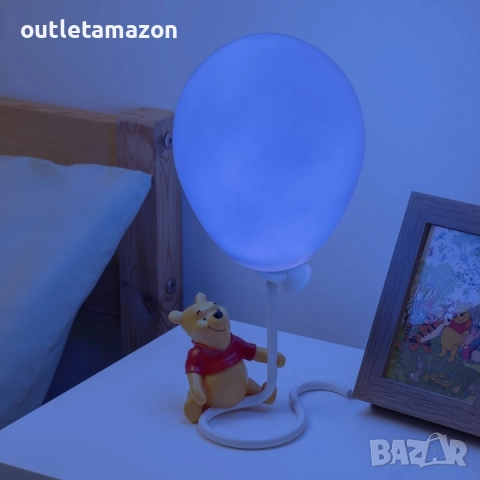 Декоративна лампа1 Paladone Disney: Winnie the Pooh - Balloon , снимка 2 - Други - 52431631