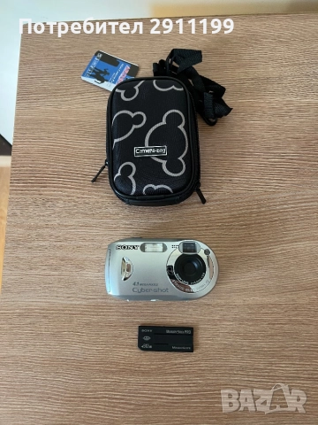 Фотоапарат Sony 4,1Mp, снимка 8 - Фотоапарати - 52430025
