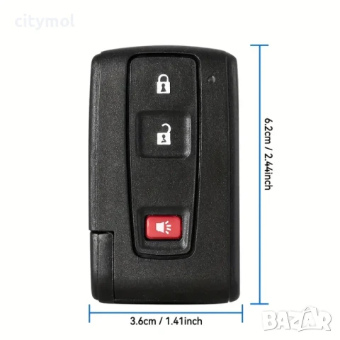 Кутийка със скрит ключ за Nissan Qashqai Navara Micra NV200 Patrol Micra Pathfinder 3 бутона, снимка 4 - Аксесоари и консумативи - 51101690