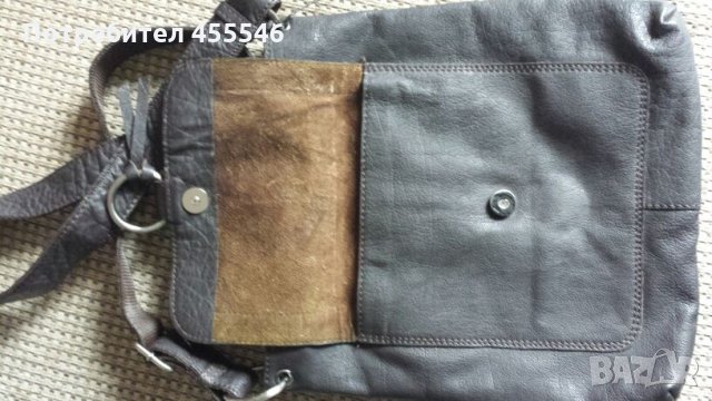 чанта от естествена биволска ръчна изработка тосканска кожа.unisex , снимка 2 - Чанти - 27979920