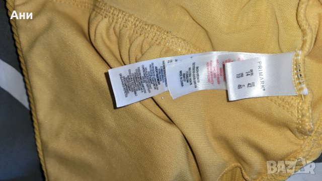 Цял бански горчица , снимка 2 - Бански костюми - 43502681