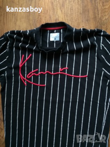 Karl Kani Signature Stripe T-Shirt - страхотна мъжка тениска, снимка 4 - Тениски - 40751508