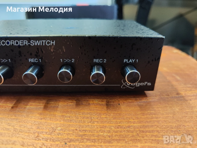 Превключвател за входове за усилвател VTS 211 Taperecorder Switch, снимка 4 - Ресийвъри, усилватели, смесителни пултове - 51770005
