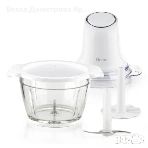 Мини чопър Homa HBC-5088 Cadis, стъклена купа, снимка 8 - Чопъри и пасатори - 49702457