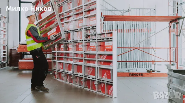 ЕКСТРА ЛЕК АЛУМИНИЕВ КОФРАЖ ЗА СТЕНИ И КОЛОНИ RINGER AL2000, снимка 2 - Други машини и части - 49676301