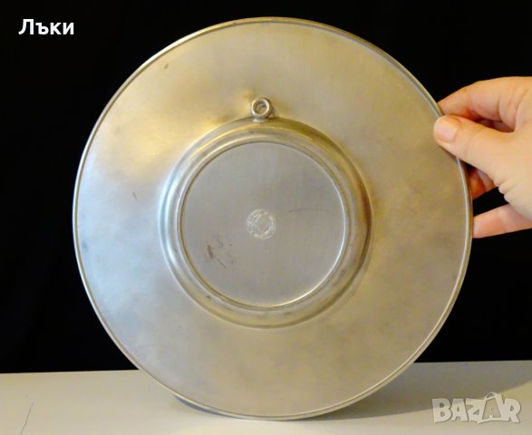 Калаена чиния,пано Бавария 590 гр.,корона,лъв. , снимка 7 - Антикварни и старинни предмети - 26694461