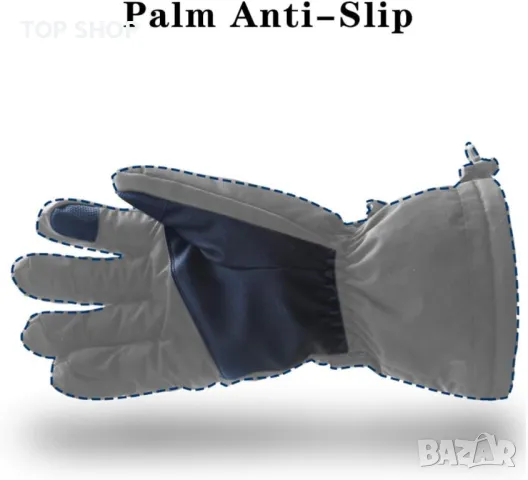 Електрически Ски ръкавици Мотор Мъже Жени с електрическа акумулаторна Зима Колоездене, снимка 7 - Аксесоари и консумативи - 48853535