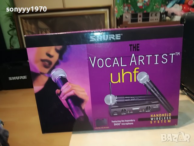 SHURE X 2 БЕЗЖИЧНИ МИКРОФОНА 0909220823, снимка 3 - Микрофони - 37945392