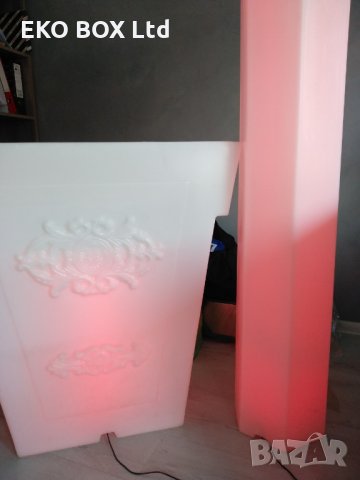 Уникални светещи саксии за дома, градината, заведения, лятни градини!!, снимка 3 - Саксии и кашпи - 26427564