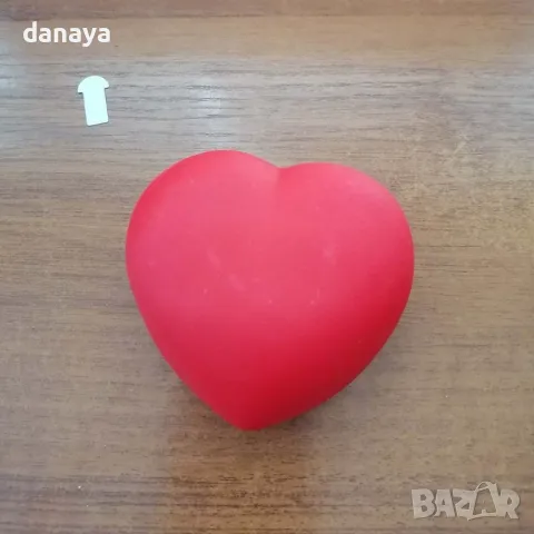 5719 Светещо червено LED сърце за романтична украса, 7 см, снимка 5 - Декорация за дома - 49179062