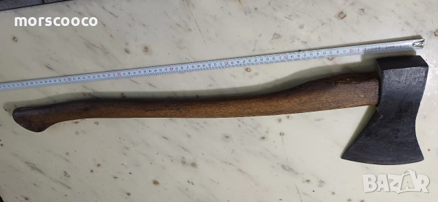 Рядък немски топор - ,,Ochsenkopf - Gold"- 1600гр. , снимка 3 - Антикварни и старинни предмети - 52604733