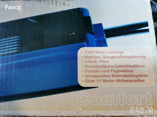 Немска прахосмукачка Omega Comfort 1400W , снимка 7 - Прахосмукачки - 42993735