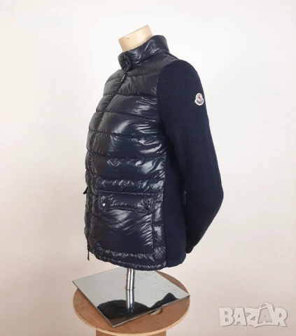 Moncler Hybrid Knit Jacket - Оригинално дамско яке / жилетка размер M-L, снимка 4 - Якета - 53485714