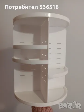 Въртящ се органайзер за гримове - 360 градуса, снимка 3 - Органайзери - 50002175