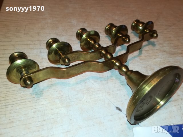 ЗЛАТЕН ШВЕДСКИ СВЕЩНИК 2112211133, снимка 5 - Антикварни и старинни предмети - 35206906