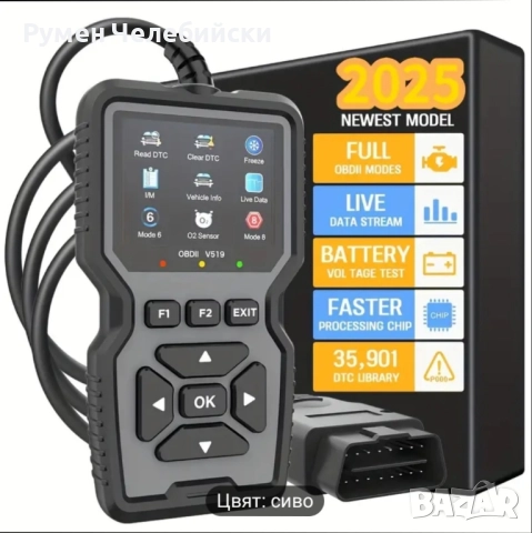 Професионален OBD2 Скенер