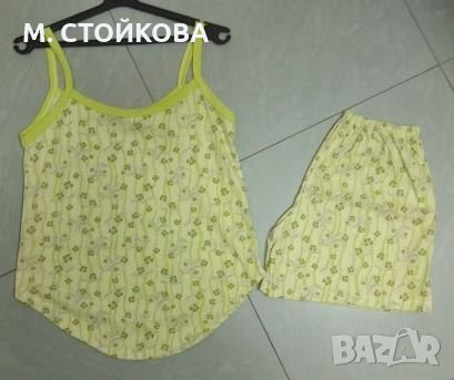 ЛИКВИДАЦИЯ! ПОСЛЕДЕН БРОЙ! Българска памучна пижама от 2 части