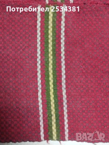 Стара ръчно-тъкана пътека, снимка 2 - Антикварни и старинни предмети - 43258492