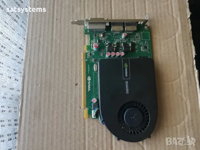 Видео карта NVidia Quadro 2000 1024MB GDDR5 128bit PCI-E, снимка 6 - Видеокарти - 47828131