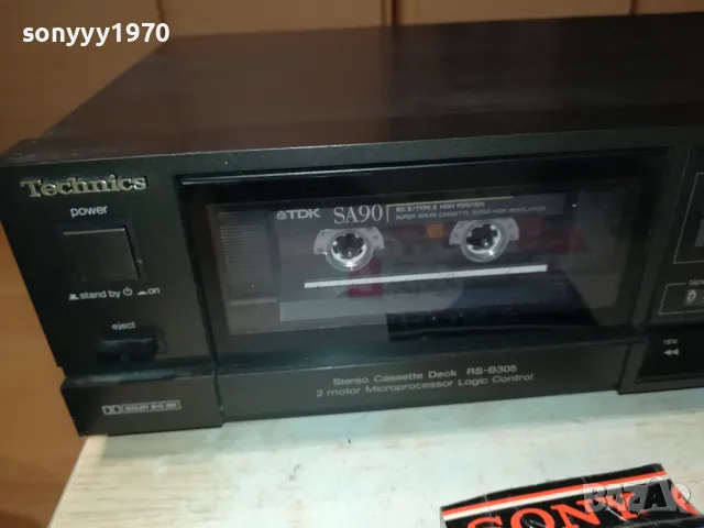 TECHNICS RS-B305 DECK MADE IN JAPAN-ВНОС SWISS 2505251722, снимка 4 - Декове - 50422434