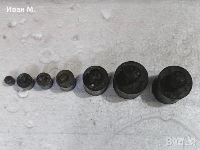 стари бронзови тежести , снимка 5 - Антикварни и старинни предмети - 53280221