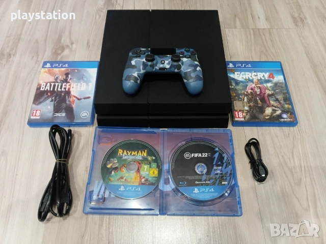 PS4 500GB | PlayStation 4 | Страхотен комплект с 4 игри, снимка 6 - PlayStation конзоли - 53443924