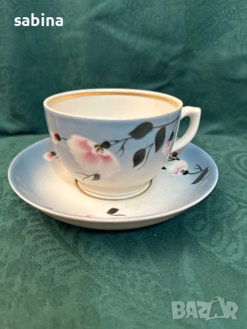 Богдановичский фарфоровый завод, СССР-непълен сервиз, снимка 9 - Чаши - 52973596