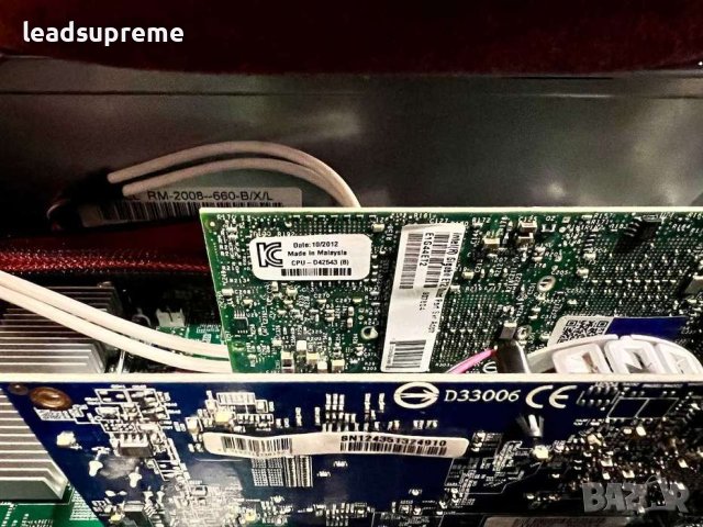 Supermicro 2u Server - Сървър Dual Xeon CPU + 128GB RAM + 4 x 3TB HDD, снимка 3 - Работни компютри - 42992821