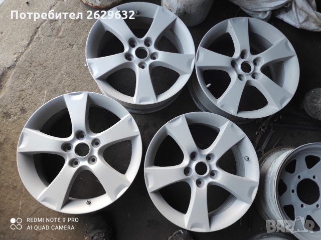Джанти 5x114.3 r17, снимка 4 - Гуми и джанти - 32880087