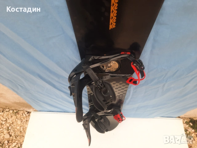 Сноуборд  K2 Raygun 156см.  с автомати, снимка 5 - Зимни спортове - 53358158