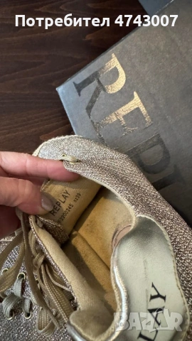 Дамски Кецове Replay , снимка 8 - Кецове - 53557638