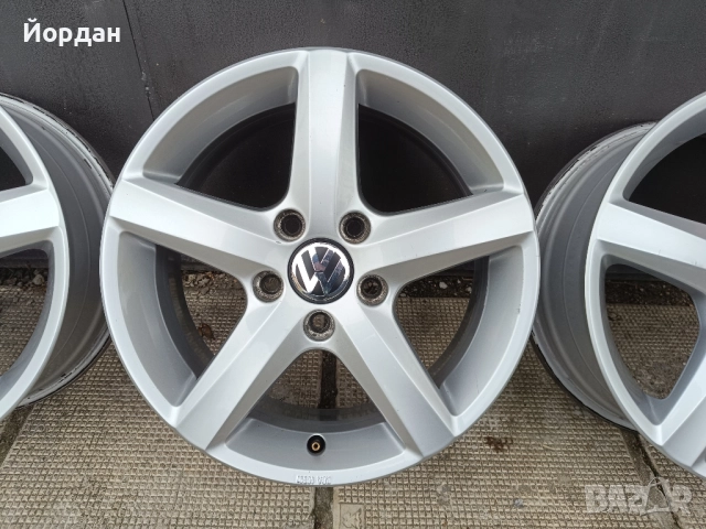 ОРИГИНАЛНИ джанти 16 ' цола 5х112 57,1 VW GOLF TOURAN / ФОЛКСВАГЕН, снимка 10 - Гуми и джанти - 52380194