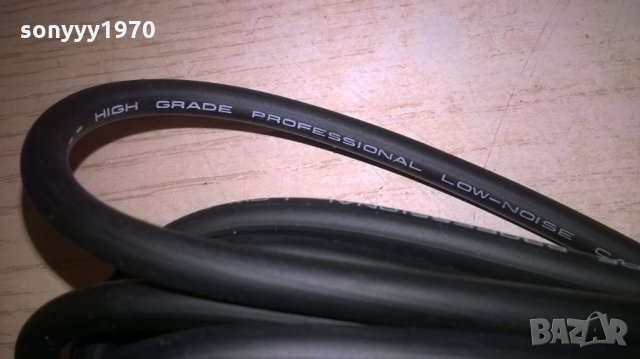 high grade profesional low-noise cable-кабел за микрофон, снимка 12 - Микрофони - 27132537