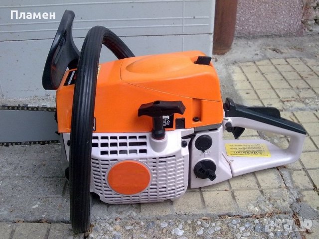 Бензинова моторна верижна резачка трион gasoline chain saw 5200, 2.2 kWНова ! , снимка 3 - Градинска техника - 39867491