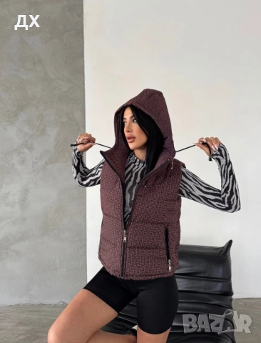 Грейки с качулка в 4 цвята, снимка 3 - Елеци - 52498031