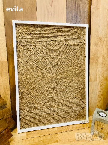 Въздух за стените: Живият ритъм на въжето, снимка 12 - Декорация за дома - 52587783