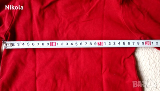 Детска червена блуза Wanex за момиче с ръст 110см, снимка 12 - Детски Блузи и туники - 28221097