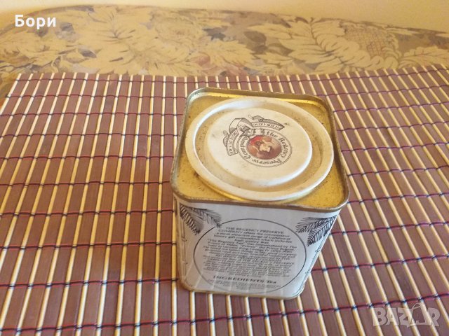 Метална кутия от чай 1992г, снимка 3 - Други - 28068804