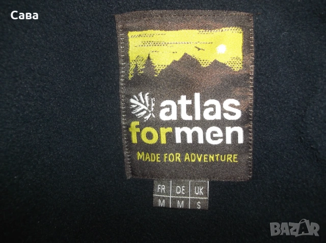 Зимни якета ATLAS  мъжки,М  /тъмносиньо,бежово/, снимка 4 - Якета - 44297554