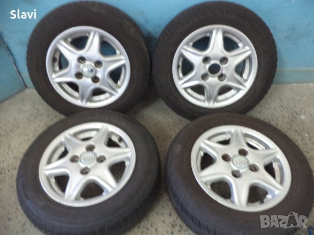 BBS djanti s gumi 165/70R13 4X100 et38 5,5j za Opel,VW,Reno , снимка 1 - Гуми и джанти - 26674315