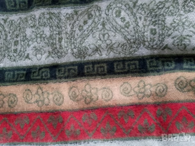 Два шала- зимен и пролетен с размери 180/63 см, снимка 5 - Шалове - 43620184