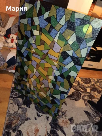 Трапезна стъклена маса