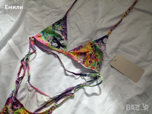 Нов изрязан цял дамски бански костюм р-р XS, S, M, L, снимка 7 - Бански костюми - 50910795