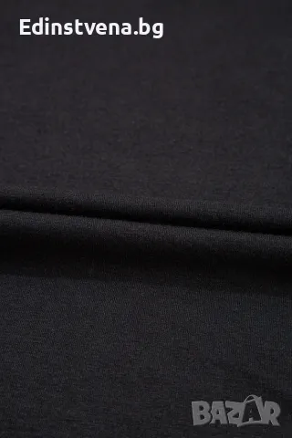 Дамска блуза в черно с детайли от флорален тюл, снимка 14 - Други - 50081862