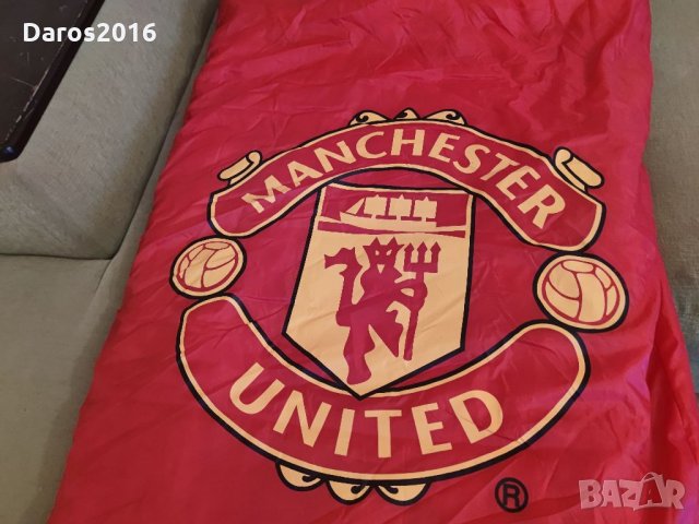 Оригинален спален чувал Manchester United, снимка 5 - Надуваеми легла - 33623663