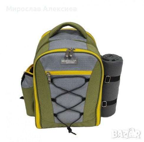 Раница за пикник с прибори за хранене и сервиране за 4 души, снимка 4 - Други - 37038529