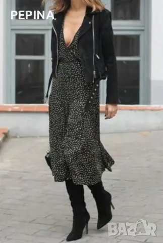 Макси рокля Mango-8лв, снимка 10 - Рокли - 50433172