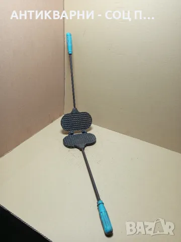 Соц Стар Гофретник., снимка 4 - Антикварни и старинни предмети - 49776739